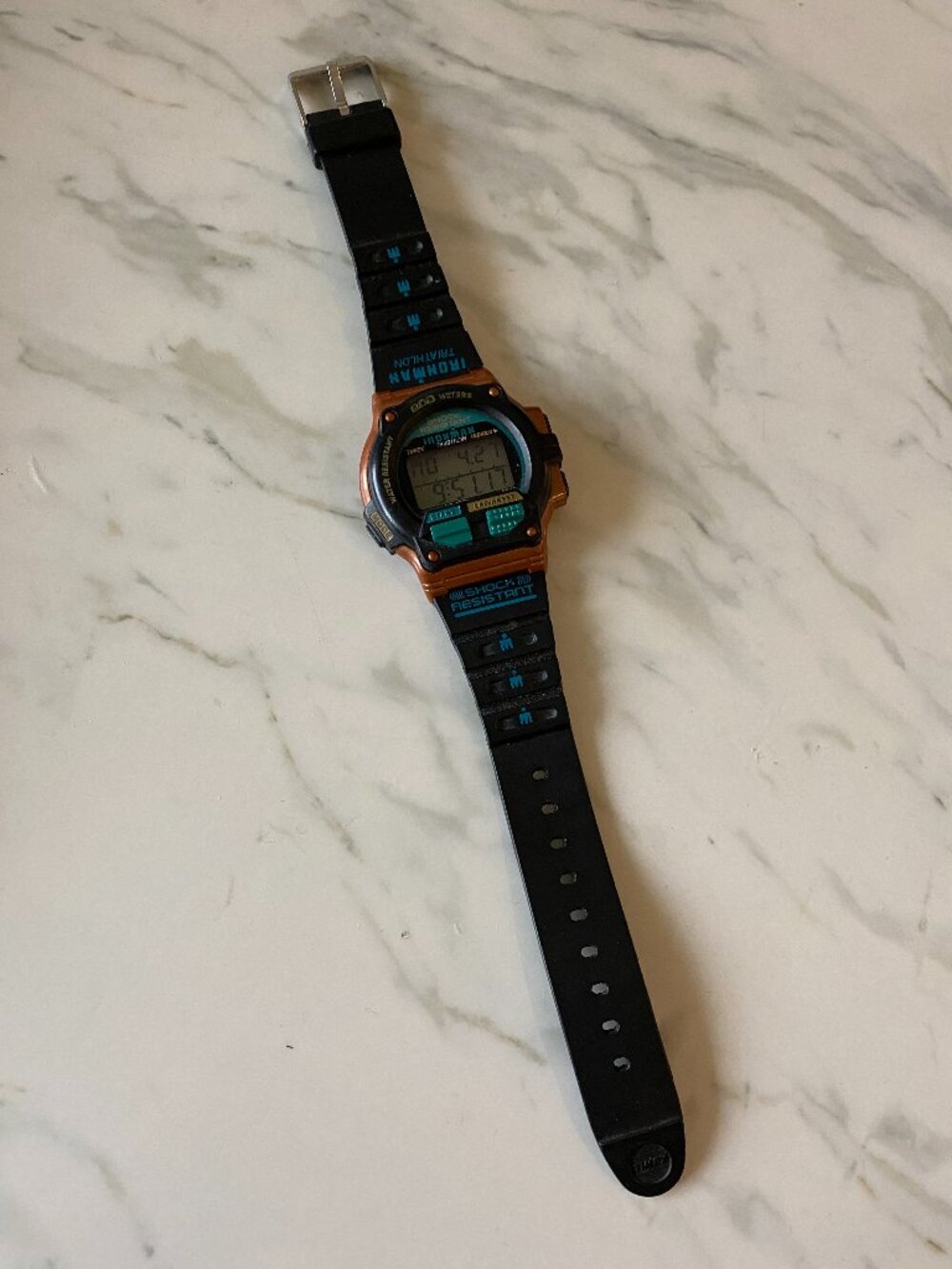 VINTAGE 90S Y2K TIMEX TRIATHLON IRONMAN IRON MAN WATCH PREOWNED